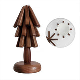 Wooden Coasters Trivets Tree Set