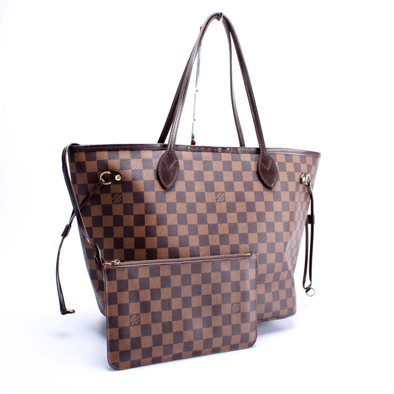 Neverfull W/Wallet MM Damier Ebene