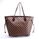 Neverfull W/Wallet MM Damier Ebene