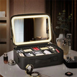 Women LED Light Cosmetic Bag