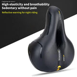 Extra Wide Comfort Bicycle Saddle