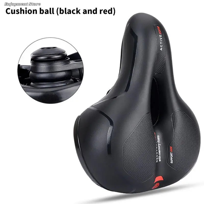 Extra Wide Comfort Bicycle Saddle