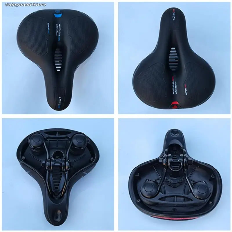 Extra Wide Comfort Bicycle Saddle