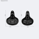 Extra Wide Comfort Bicycle Saddle