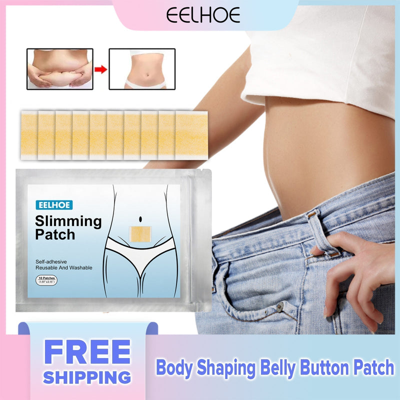 EELHOE Belly Slimming Patches for Men and Women Body Care (10pcs)