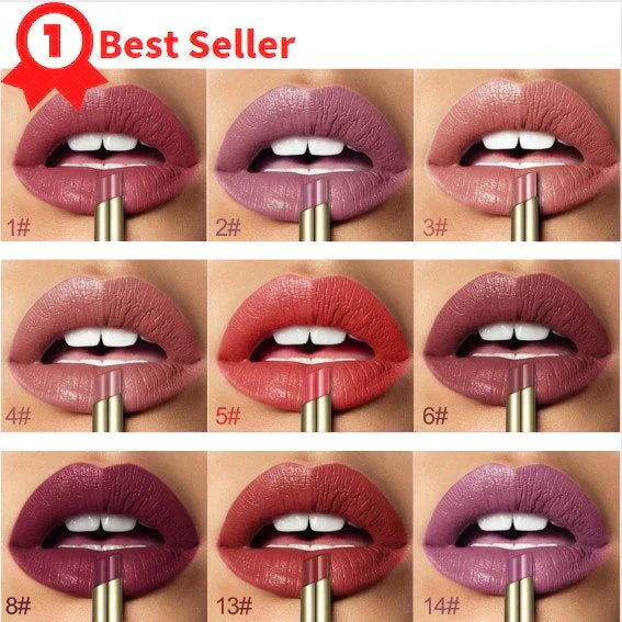 16 Color Lipstick Lip liner Combo