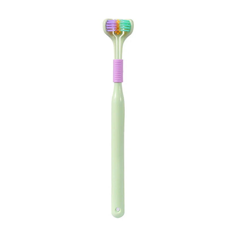 🔥Hot sale -Buy 2 get 1 free🦷Three-sided soft bristle toothbrush