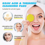 Turmeric Cleansing Exfoliating Pads Facial Cleansing Skincare - BUY 2 GET FREE SHIPPING