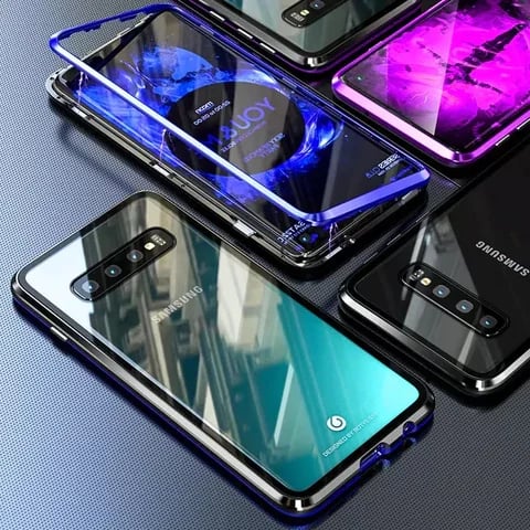 🔥Privacy Protection Technology🔥Magnetic Double Sided Tempered Glass Phone Case