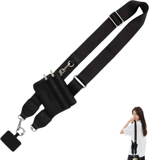 💖Last Day 49% OFF-Phone Strap with Zippered Pouch