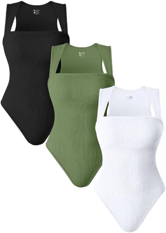 Sleeveless Tummy Control Tank Tops Bodysuits