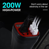 Car mounted cup type inverter converter QC charger