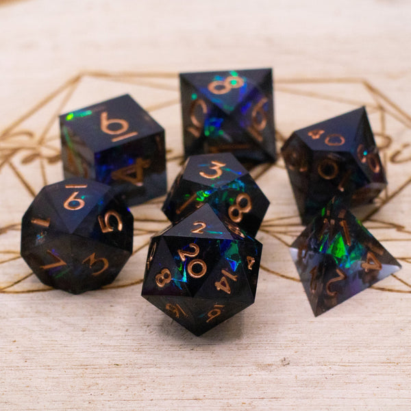 🔥Last Day Promotion - Eye Liquid Core Dice Set