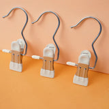 【The 2024 The best closet helper-40% OFF】Anti-Rust Clip-Space Saving Clothespin Hook