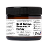 🔥LAST DAY PROMOTION SAVE 49%🔥Beef Tallow Beeswax and Honey Face Moisturizer