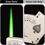 Green Flame Ace Lighter