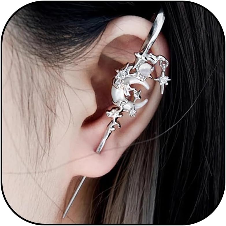 MYTH OF THE MOON Ear Hook Needle Piercing Earring