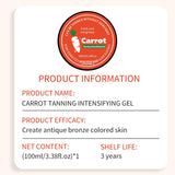 Natural Carrot Tanning Intensifying Gel