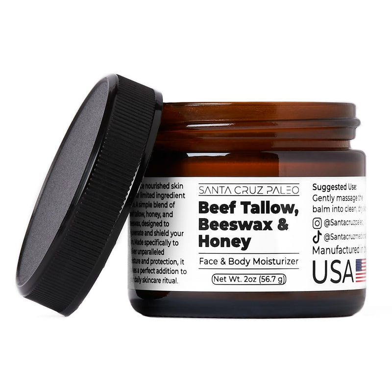 🔥LAST DAY PROMOTION SAVE 49%🔥Beef Tallow Beeswax and Honey Face Moisturizer