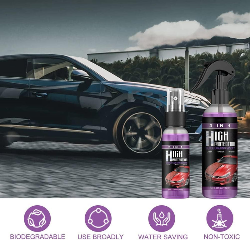 3 In 1 Car Ceramic Coating Spray | BUY 2 GET FREE SHIPPING