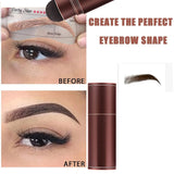 🔥Last day 49% OFF-Perfect Brows Stencil & Stamp Kit