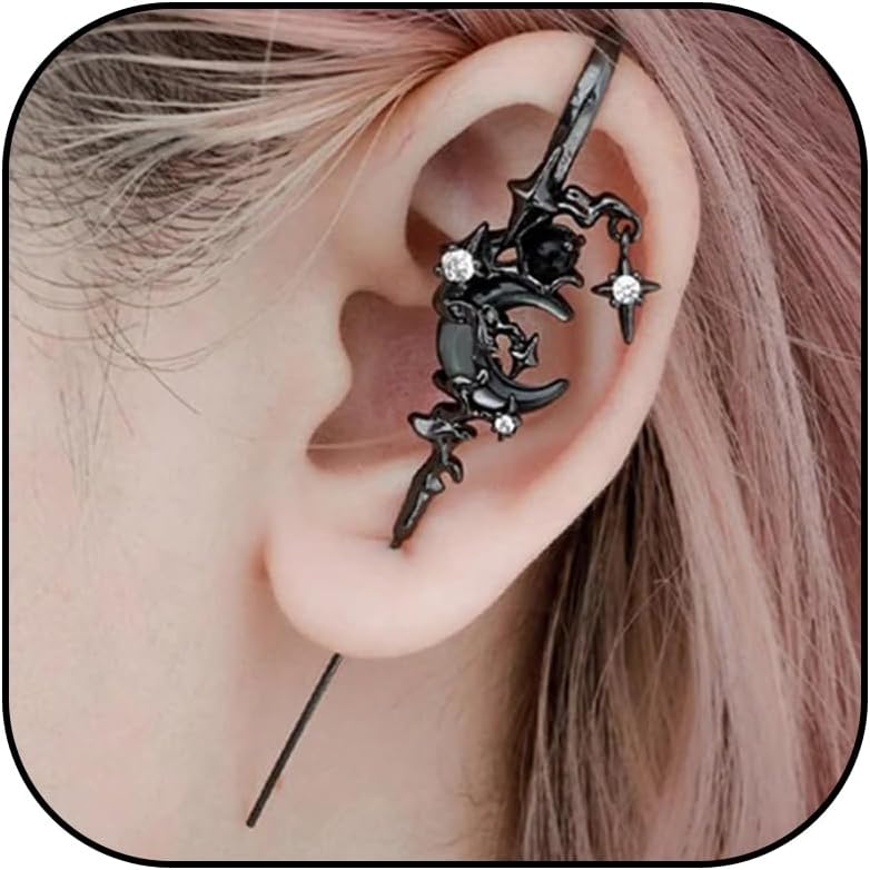 MYTH OF THE MOON Ear Hook Needle Piercing Earring