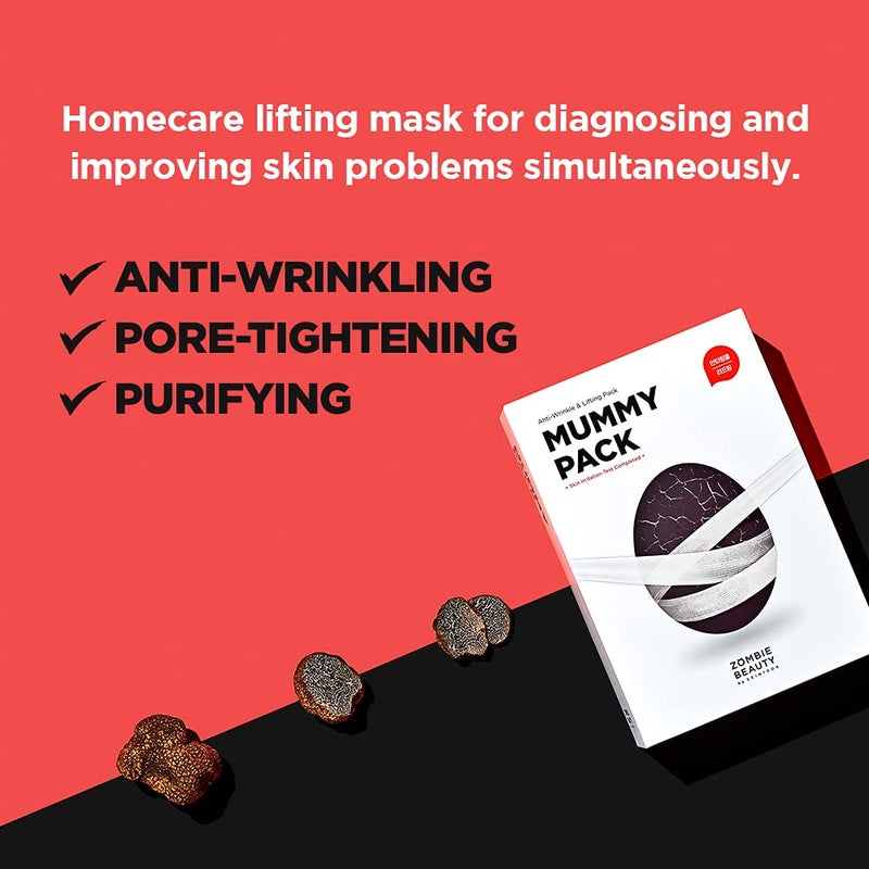 Zombie Facial Mask | Hydrating Gift Skincare Face Mask for Smooth Skin Repair