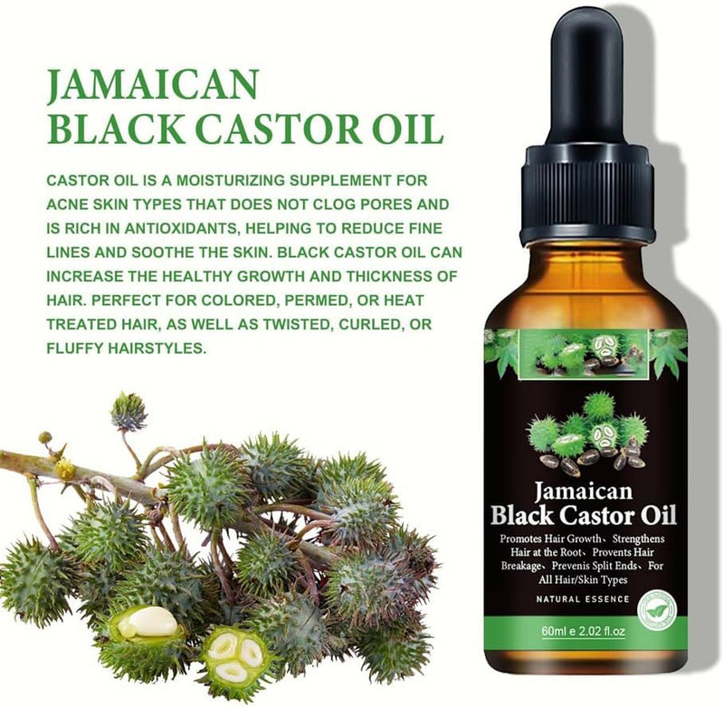 Jamaican Black Castor Oil Hair Care Essential Oil (BUY  2 GET FREE SHIPPING)