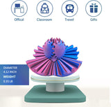 Gear Ball 3D Printed Gear Ball Spin Ball OR Cube Fidget Toy - Perfect for Stress and Anxiety Relaxing fidget Toy, Desk Toy - Ideal for Sensory Needs and Autism (Candy)