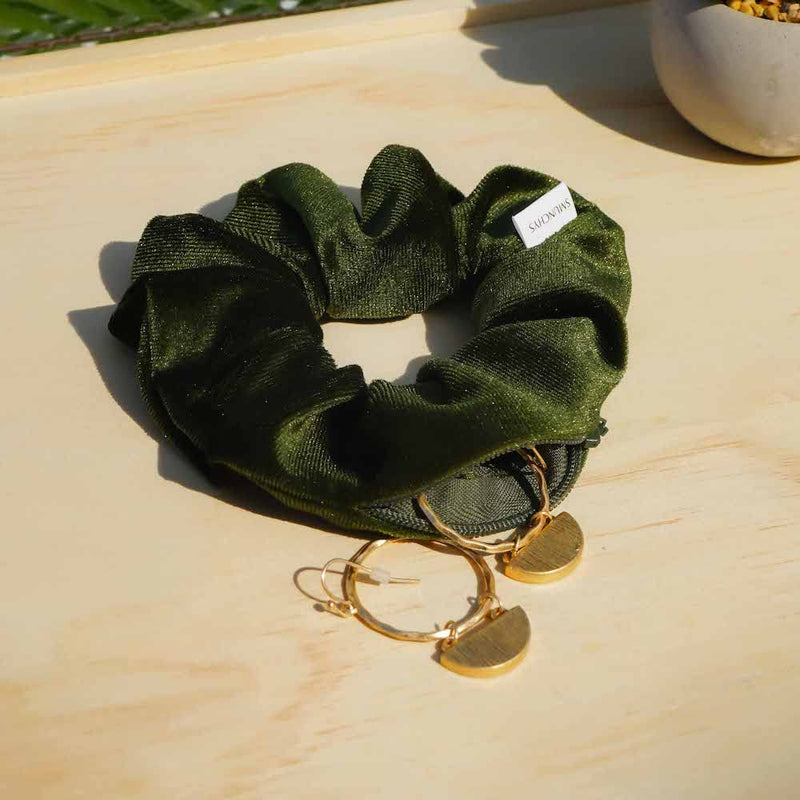 Scrunchie With Zipper Pocket Storage - BUY 2 GET FREE SHIPPING