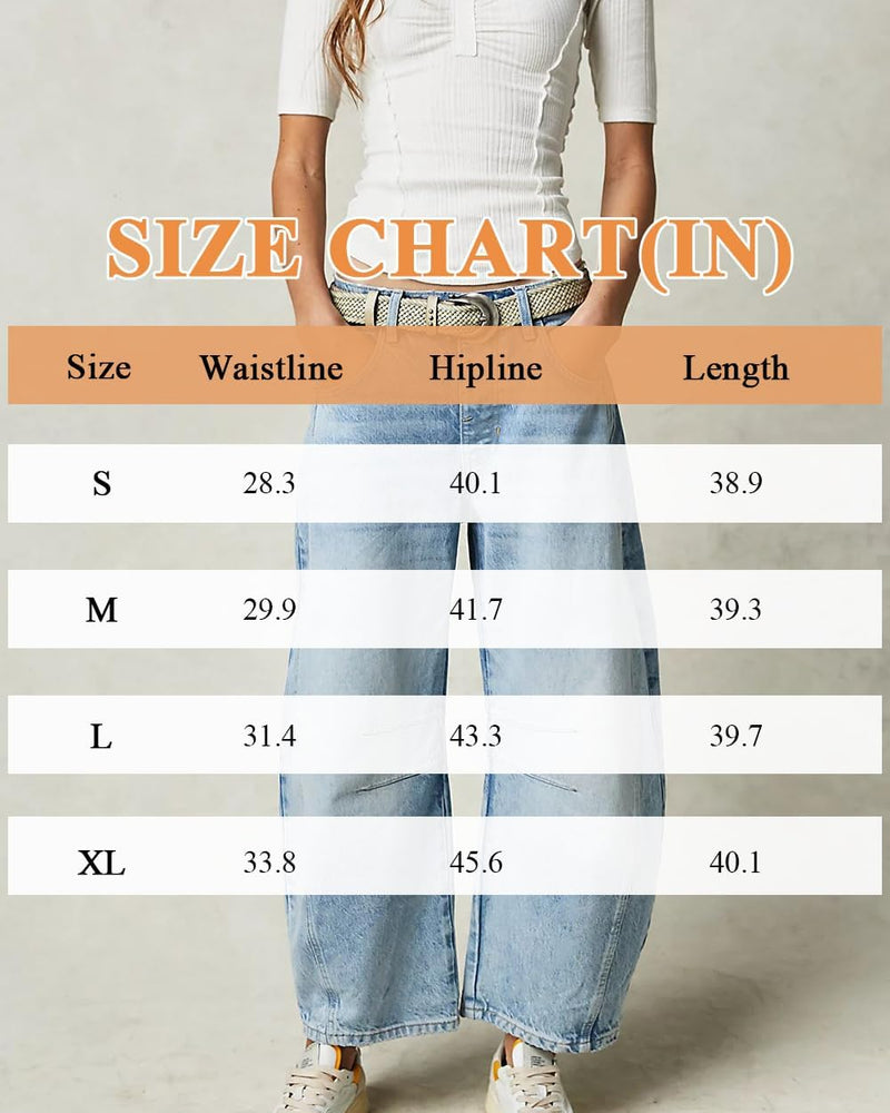 2024 Mid-Rise Barrel Jeans (BUY 2 Free Shipping)