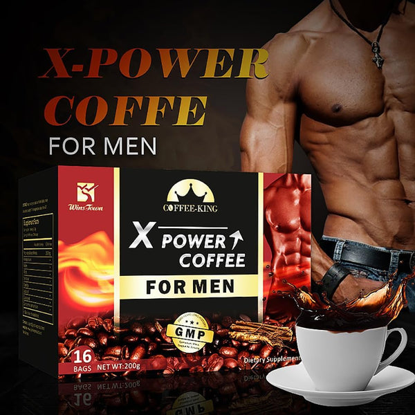 X Power Coffee for Men - 1 box included 20 Bags