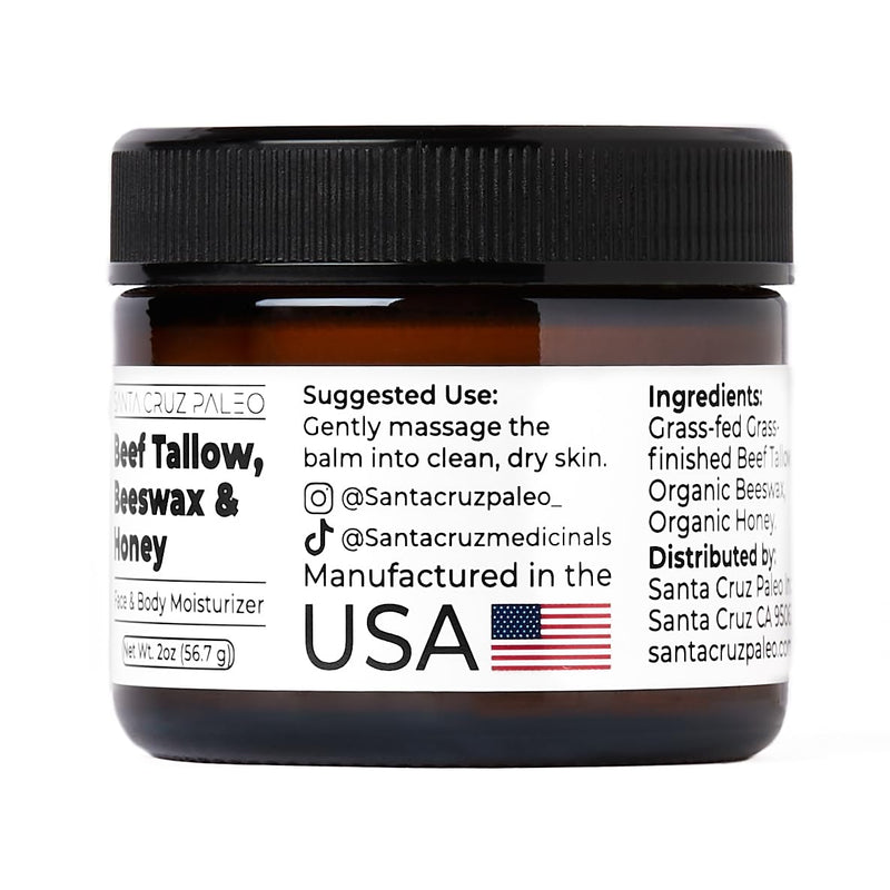 🔥LAST DAY PROMOTION SAVE 49%🔥Beef Tallow Beeswax and Honey Face Moisturizer