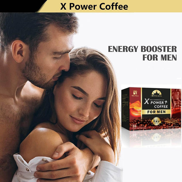 X Power Coffee for Men - 1 box included 20 Bags