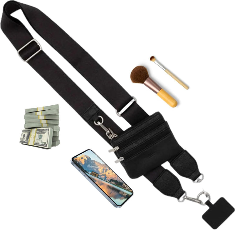 💖Last Day 49% OFF-Phone Strap with Zippered Pouch