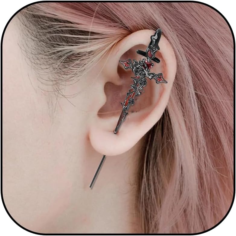 MYTH OF THE MOON Ear Hook Needle Piercing Earring