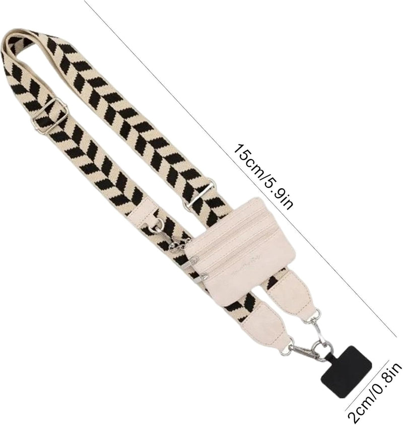 💖Last Day 49% OFF-Phone Strap with Zippered Pouch