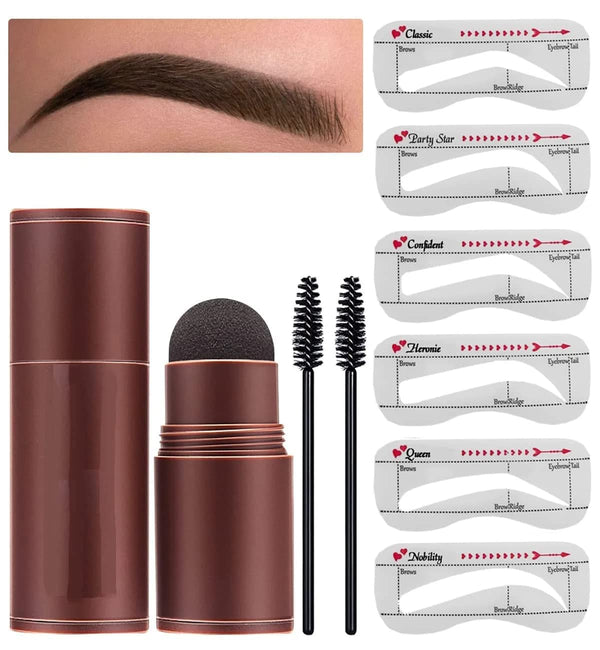 🔥Last day 49% OFF-Perfect Brows Stencil & Stamp Kit