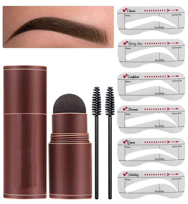 🔥Last day 49% OFF-Perfect Brows Stencil & Stamp Kit