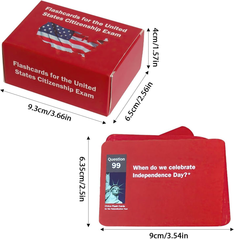 US Citizenship Flash Cards 2024