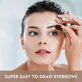 🔥Last day 49% OFF-Perfect Brows Stencil & Stamp Kit