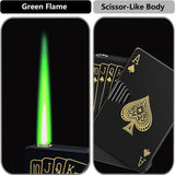 Green Flame Ace Lighter