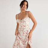 CARMEN PRINT BUSTIER SUNDRESS