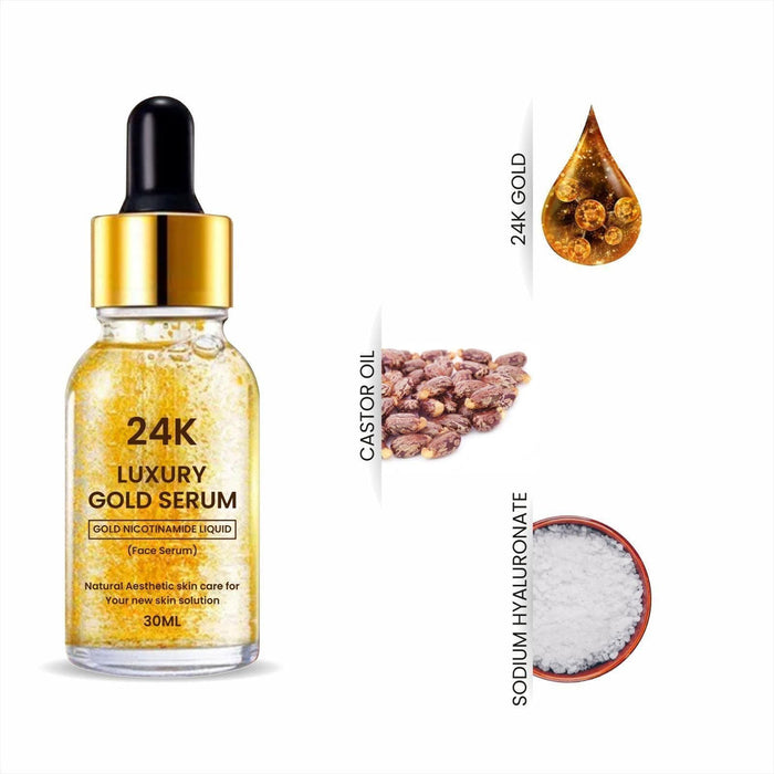 24K GOLD FACE SERUM