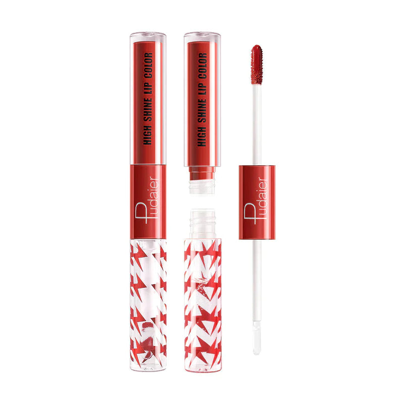 16 Color Double Ended Highlighting Lip Gloss - High-shine, long-lasting lip gloss