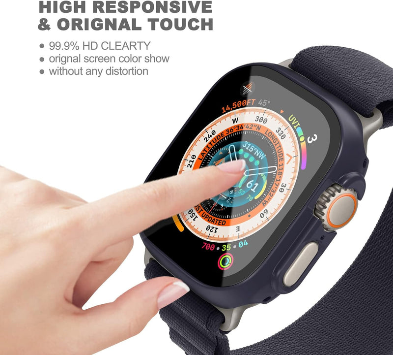 Apple Watch Protective Case with Tempered Glass For Apple Watch- BUY 2 GET FREE SHIPPING