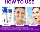 SP-4 Ultra Whitening Toothpaste, SP-4 Probiotic Whitening Toothpaste, Fresh Breath, Stain Removing. (Blue)