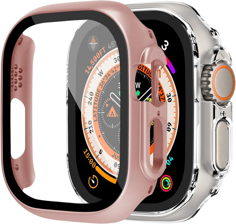 Apple Watch Protective Case with Tempered Glass For Apple Watch- BUY 2 GET FREE SHIPPING