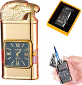 Windproof Lighter Vintage Watch Bezel Jet flame Torch