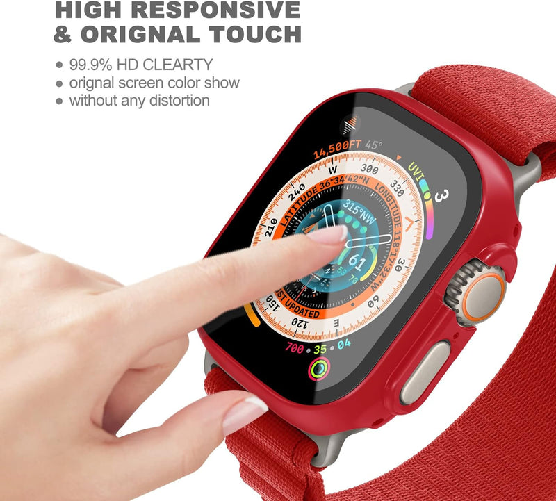 Apple Watch Protective Case with Tempered Glass For Apple Watch- BUY 2 GET FREE SHIPPING